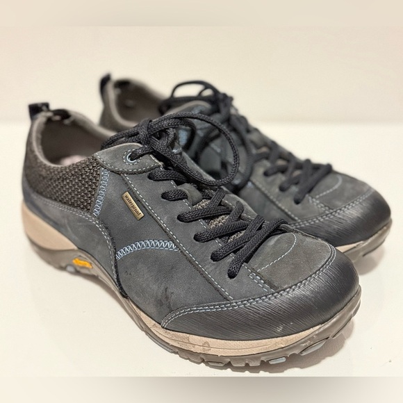 Dansko Paisley Wide Women’s 37 US 6.5 Navy Waterproof Sneakers Comfort Shoes - Picture 3 of 5